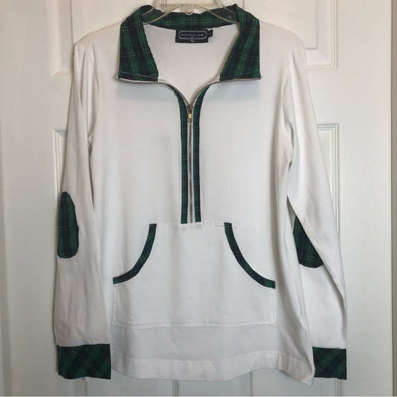 Duffield Lane 1/2 Zip Front Pullover Top Size M NWOT - Picture 1 of 8